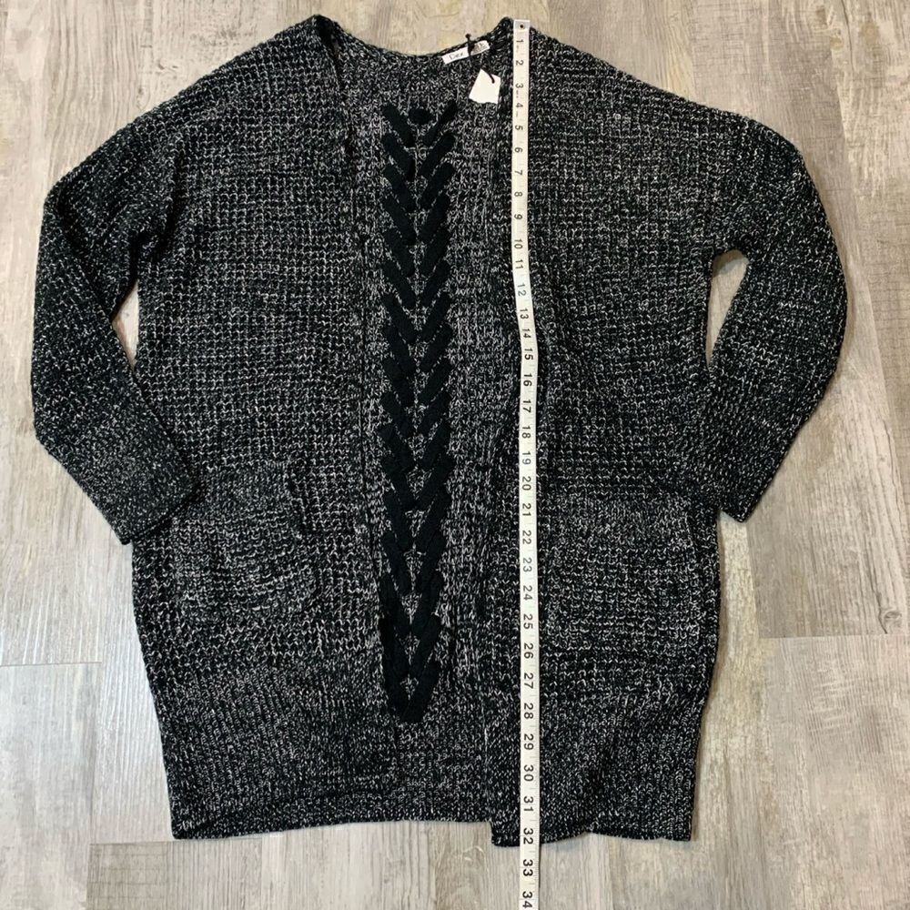 NWT DEX Open cardigan w/pocket lace… - Picture 15 of 15
